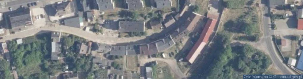 Zdjęcie satelitarne Tylna ul.