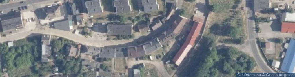 Zdjęcie satelitarne Tylna ul.