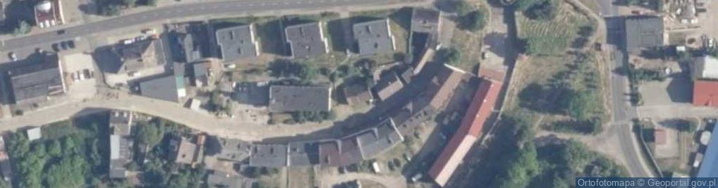 Zdjęcie satelitarne Tylna ul.