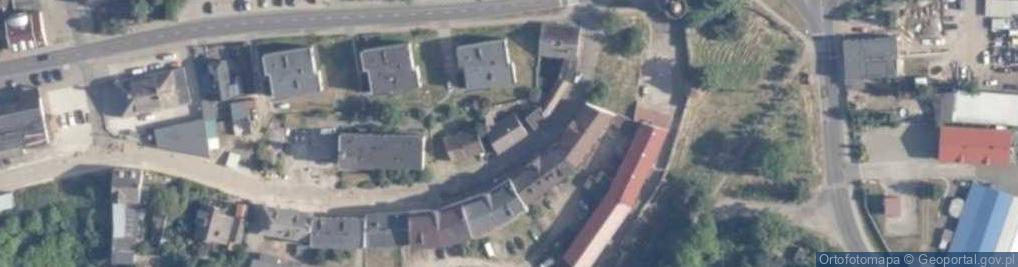Zdjęcie satelitarne Tylna ul.
