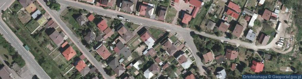 Zdjęcie satelitarne Tysiąclecia ul.