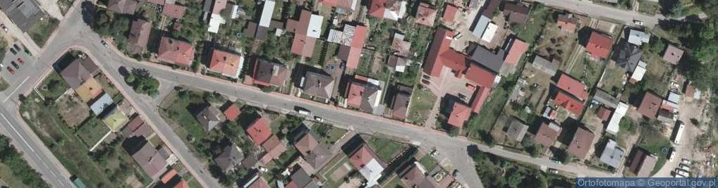 Zdjęcie satelitarne Tysiąclecia ul.