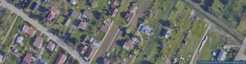 Zdjęcie satelitarne Tysiąclecia ul.