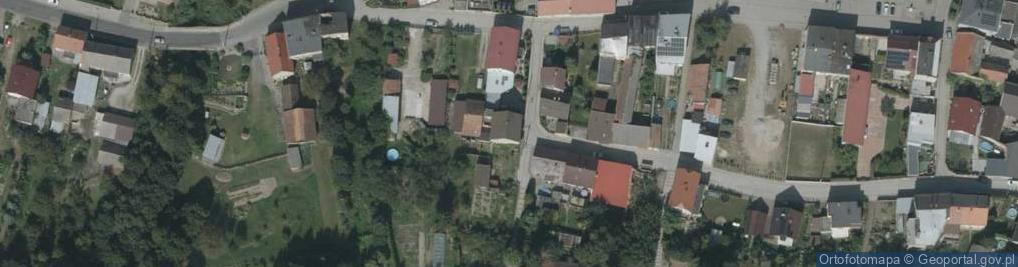 Zdjęcie satelitarne Tylna ul.