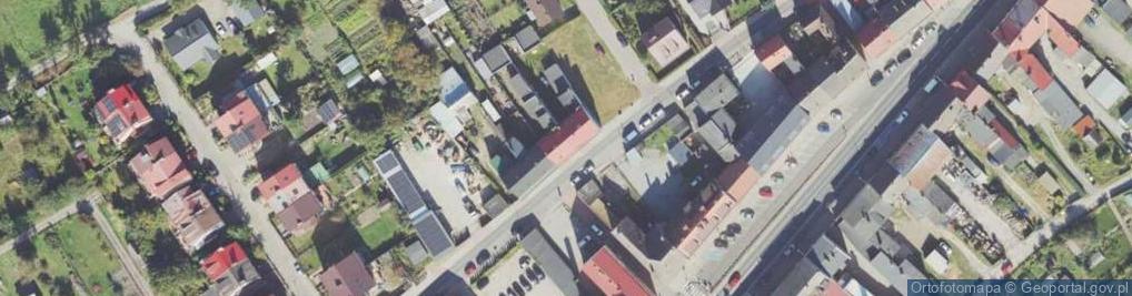 Zdjęcie satelitarne Tylna ul.