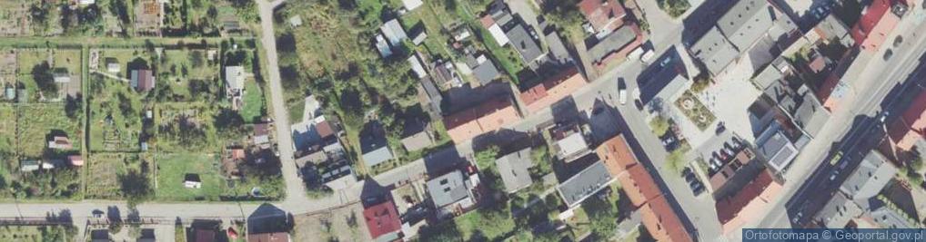 Zdjęcie satelitarne Tylna ul.