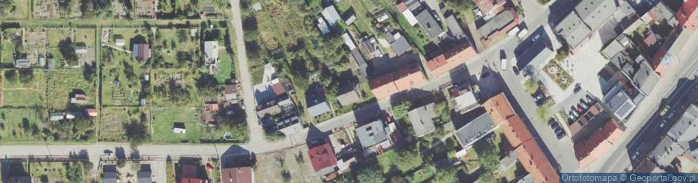 Zdjęcie satelitarne Tylna ul.