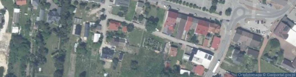 Zdjęcie satelitarne Tylna ul.