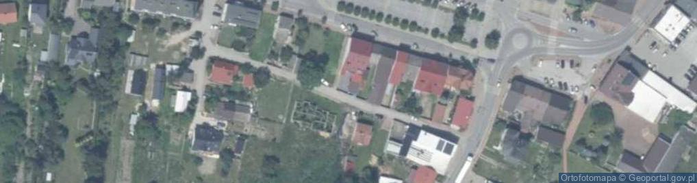 Zdjęcie satelitarne Tylna ul.