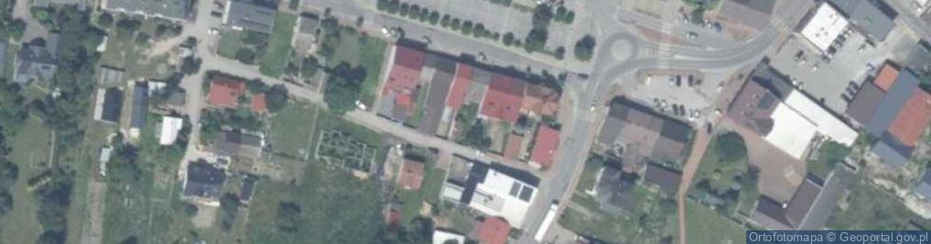 Zdjęcie satelitarne Tylna ul.