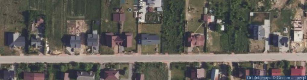 Zdjęcie satelitarne Tygrysia ul.