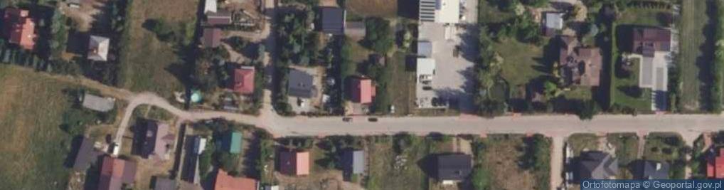 Zdjęcie satelitarne Tygrysia ul.
