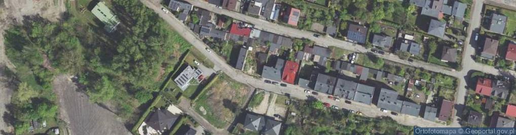 Zdjęcie satelitarne Tylna ul.
