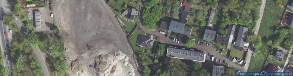 Zdjęcie satelitarne Tylna ul.