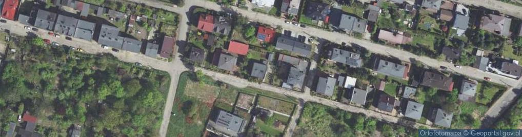 Zdjęcie satelitarne Tylna ul.