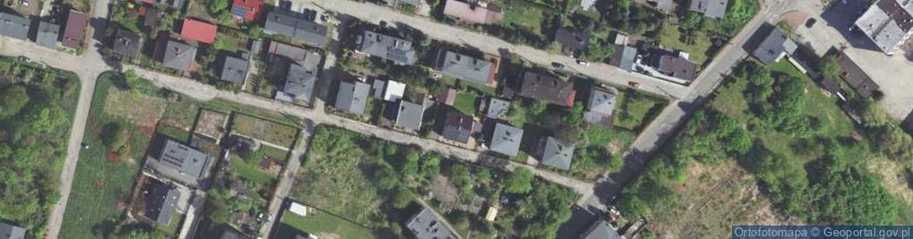 Zdjęcie satelitarne Tylna ul.