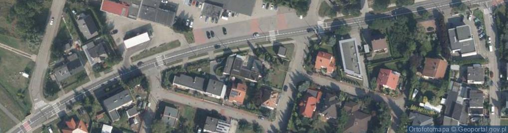 Zdjęcie satelitarne Tysiąclecia ul.