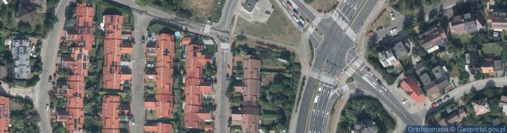 Zdjęcie satelitarne Tyniecka ul.