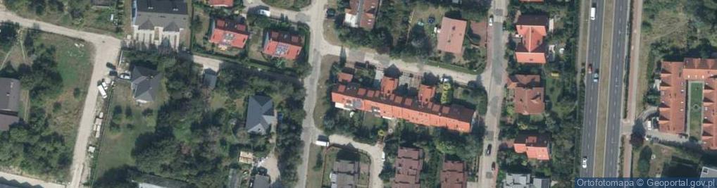 Zdjęcie satelitarne Tyniecka ul.