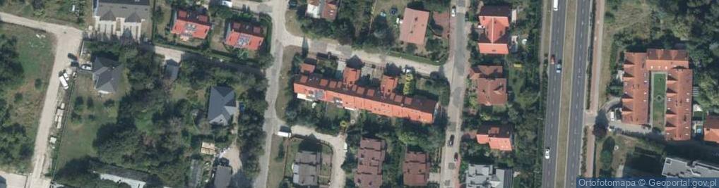 Zdjęcie satelitarne Tyniecka ul.