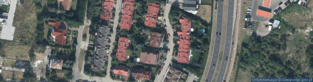 Zdjęcie satelitarne Tyniecka ul.