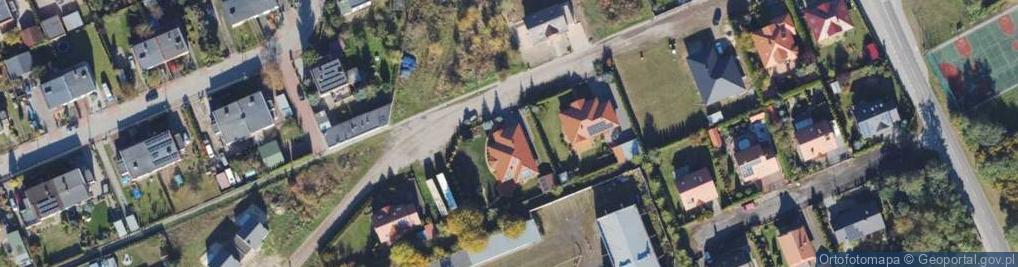 Zdjęcie satelitarne Tysiąclecia ul.