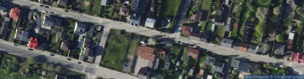 Zdjęcie satelitarne Tylna ul.