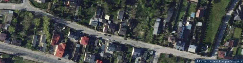Zdjęcie satelitarne Tylna ul.