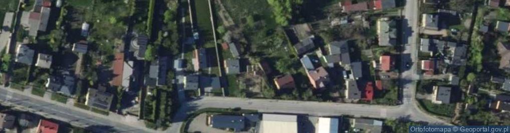Zdjęcie satelitarne Tylna ul.