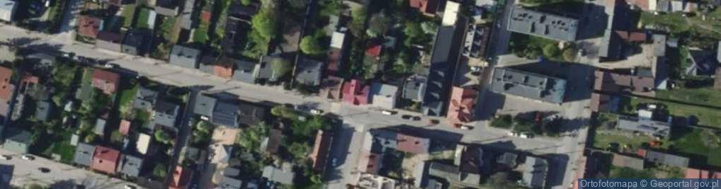 Zdjęcie satelitarne Tylna ul.