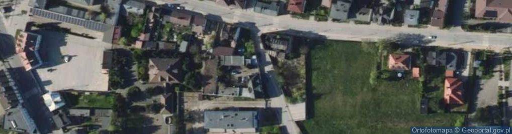 Zdjęcie satelitarne Tysiąclecia ul.