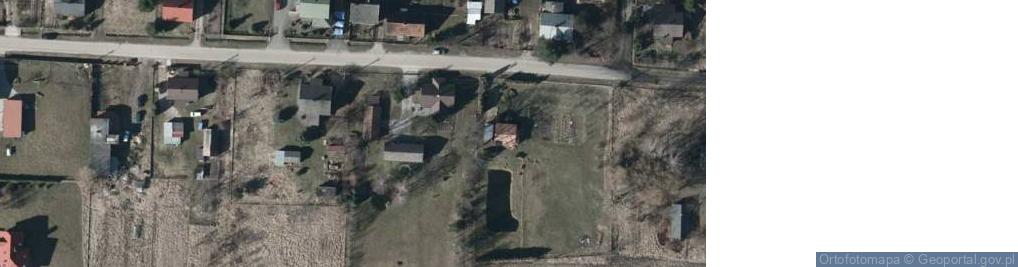 Zdjęcie satelitarne Tyborów ul.