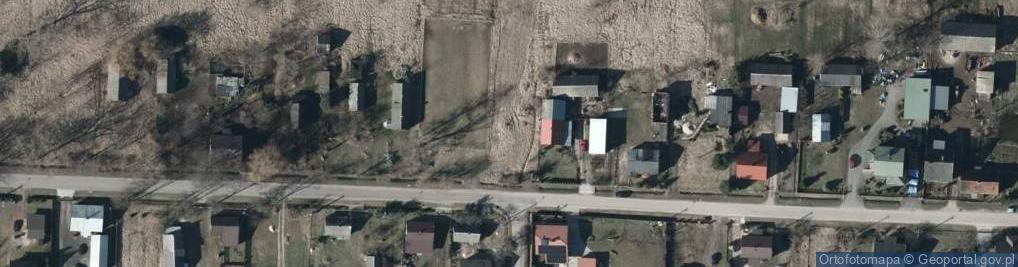 Zdjęcie satelitarne Tyborów ul.