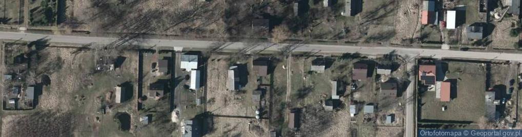 Zdjęcie satelitarne Tyborów ul.