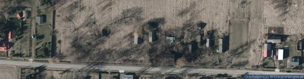 Zdjęcie satelitarne Tyborów ul.