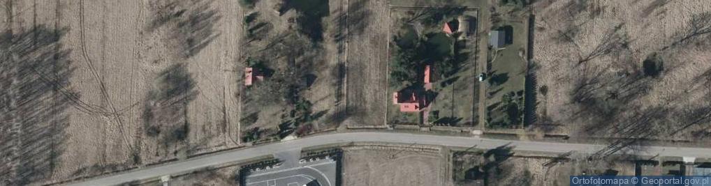 Zdjęcie satelitarne Tyborów ul.