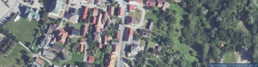 Zdjęcie satelitarne Tymbark ul.