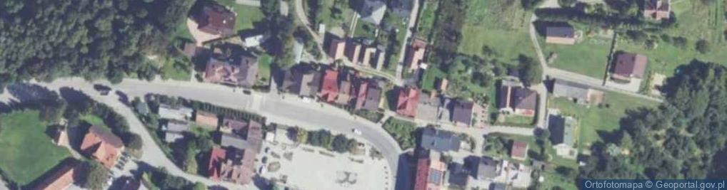 Zdjęcie satelitarne Tymbark ul.