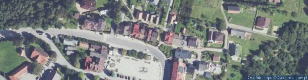 Zdjęcie satelitarne Tymbark ul.