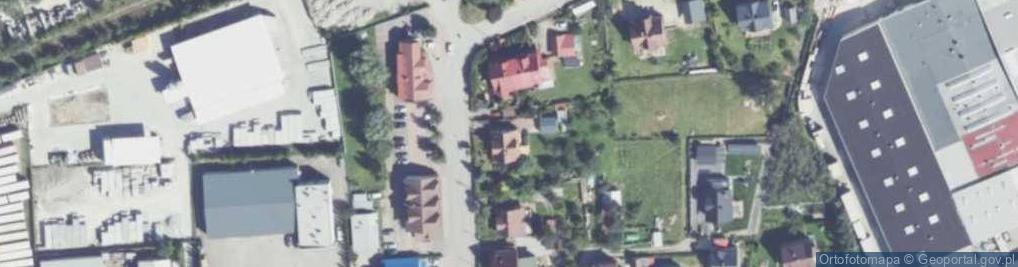 Zdjęcie satelitarne Tymbark ul.