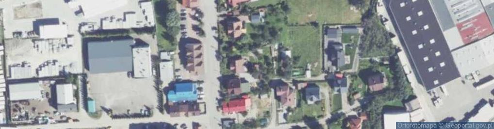 Zdjęcie satelitarne Tymbark ul.
