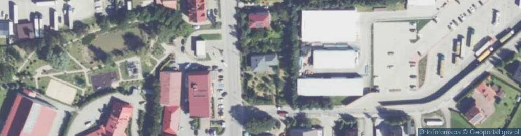 Zdjęcie satelitarne Tymbark ul.