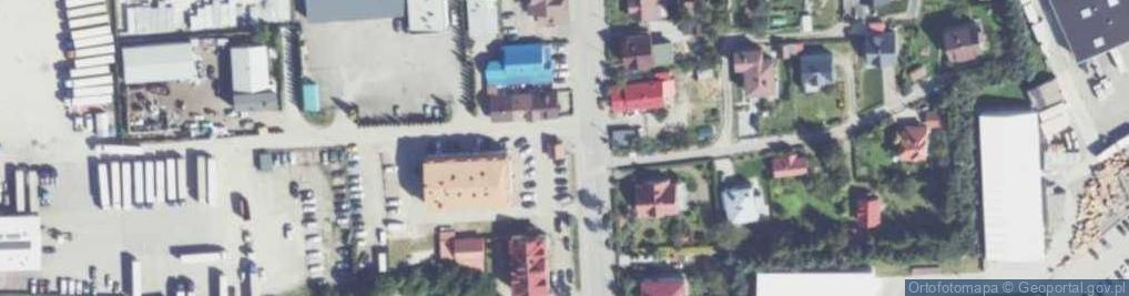 Zdjęcie satelitarne Tymbark ul.