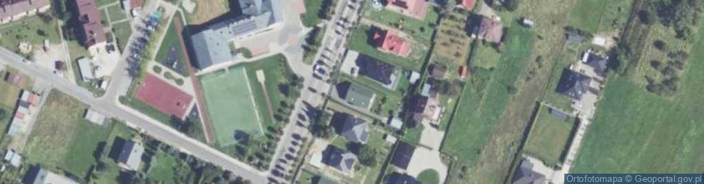 Zdjęcie satelitarne Tymbark ul.