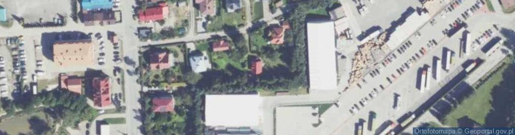 Zdjęcie satelitarne Tymbark ul.