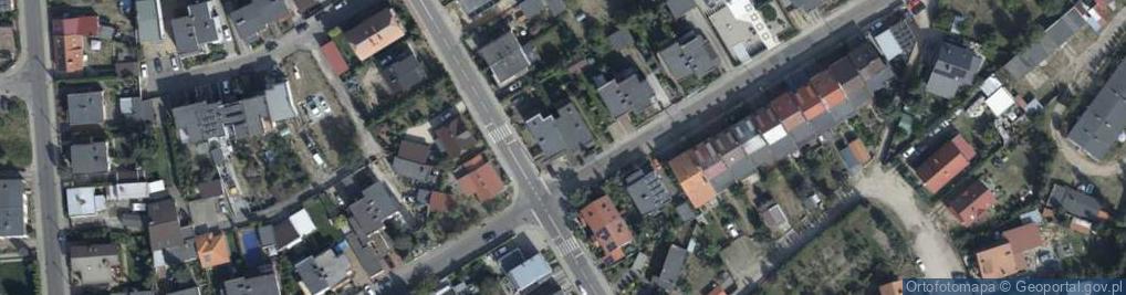 Zdjęcie satelitarne Tylmana Feliksa, dh. ul.