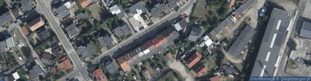 Zdjęcie satelitarne Tylmana Feliksa, dh. ul.