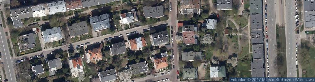 Zdjęcie satelitarne Tyniecka ul.
