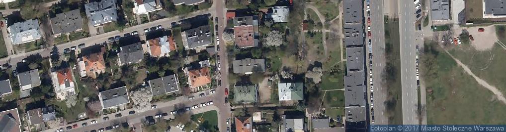 Zdjęcie satelitarne Tyniecka ul.