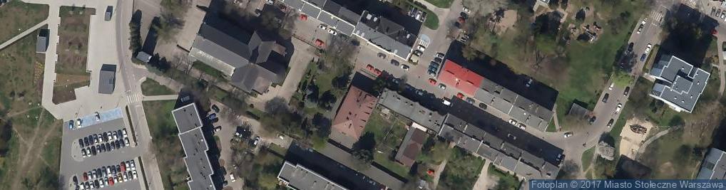 Zdjęcie satelitarne Tykocińska ul.